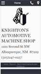 Mobile Screenshot of knightonsauto.com